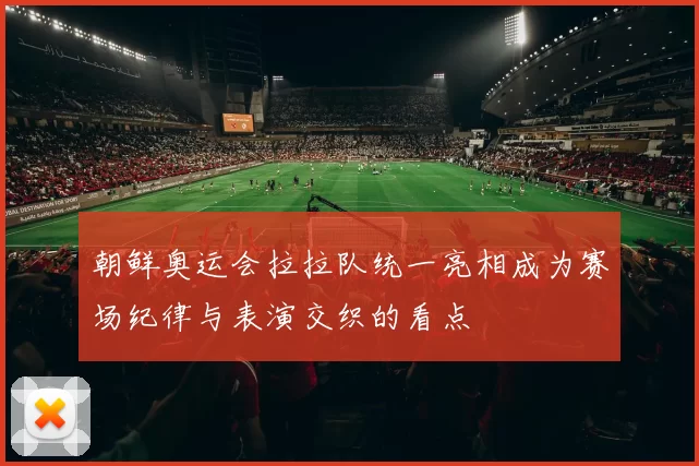 朝鲜奥运会拉拉队统一亮相成为赛场纪律与表演交织的看点